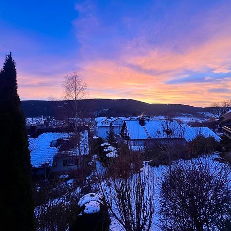 Apartamento Panoramablick Mit Privatparkplatz, 2 Balkone Und 1,5 Baeder Titisee-Neustadt Exterior foto
